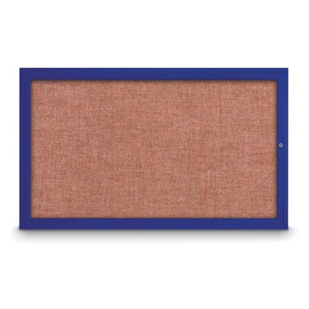 United Visual Products Hinge-less Radius Corkboard, 18"x24", Black Alum Frame/Pearl UVEB1824R-BLACK-PEARL